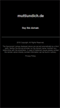 Mobile Screenshot of muttiundich.de