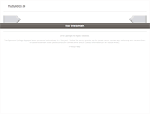 Tablet Screenshot of muttiundich.de